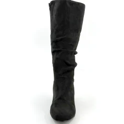 Amanda D'Laurie Tall Scrunch Boot: Rich Suede Look with 1
