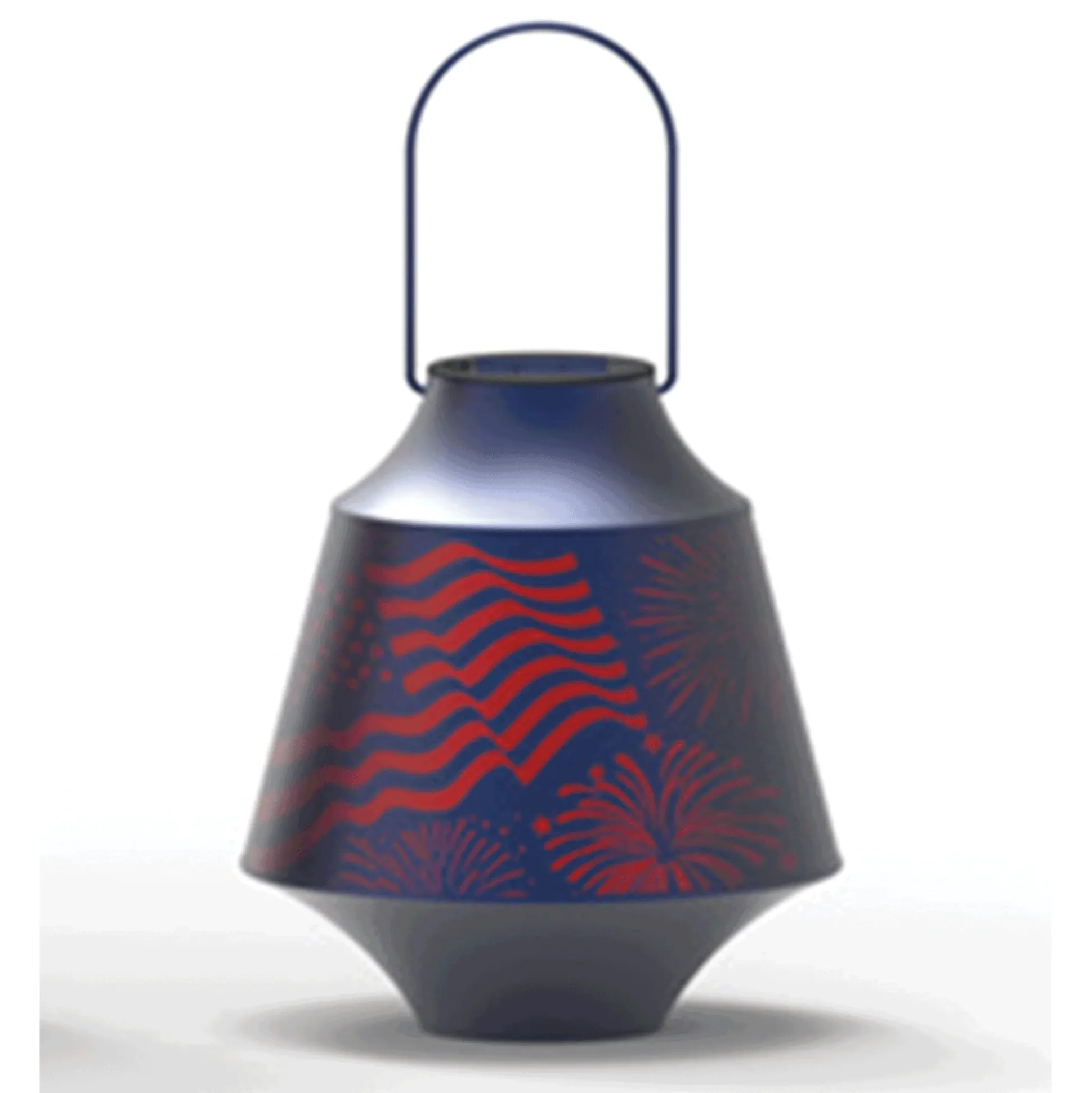 Americana LED Solar Lantern