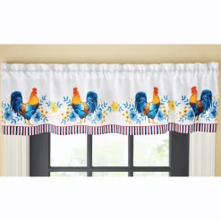 Americana Rooster Valance