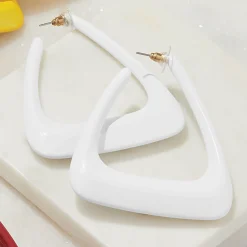 Angle Color Hoops