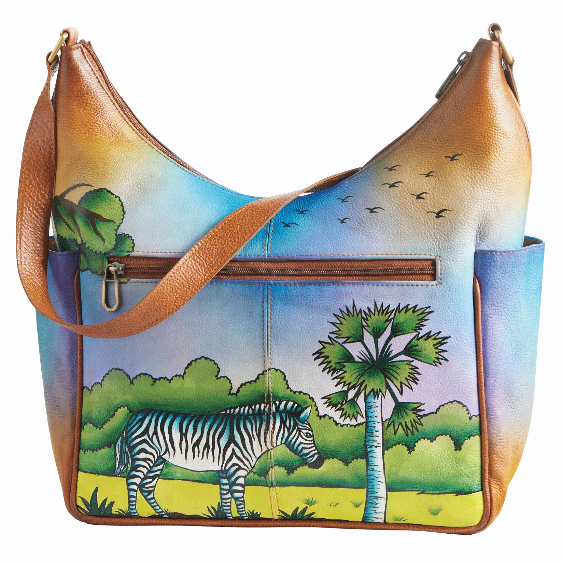 Animal Kingdom Hand-Painted Bag