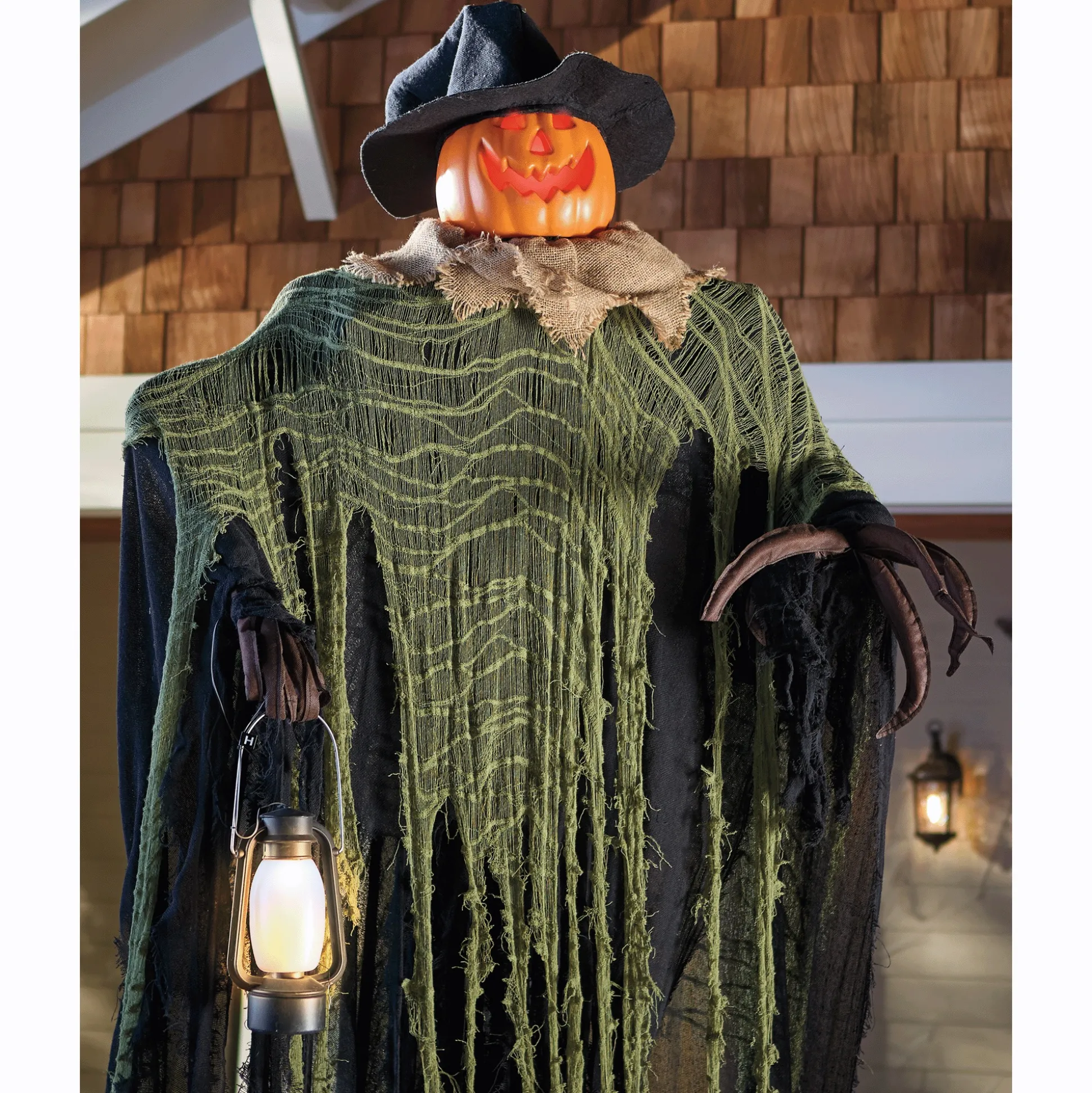Animated Giant Haunting Harry Scarecrow