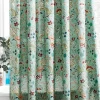 Anita Floral Patterned Shower Curtain