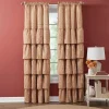 Annie Layered Ruffle Single Window Panel