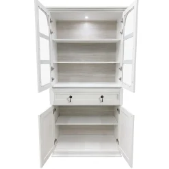 Arwen Cabinet with Built-In Lit Hutch