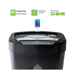 Aurora 12-Sheet Anti-Jam Crosscut Shredder