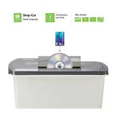 Aurora 8-Sheet Shredder