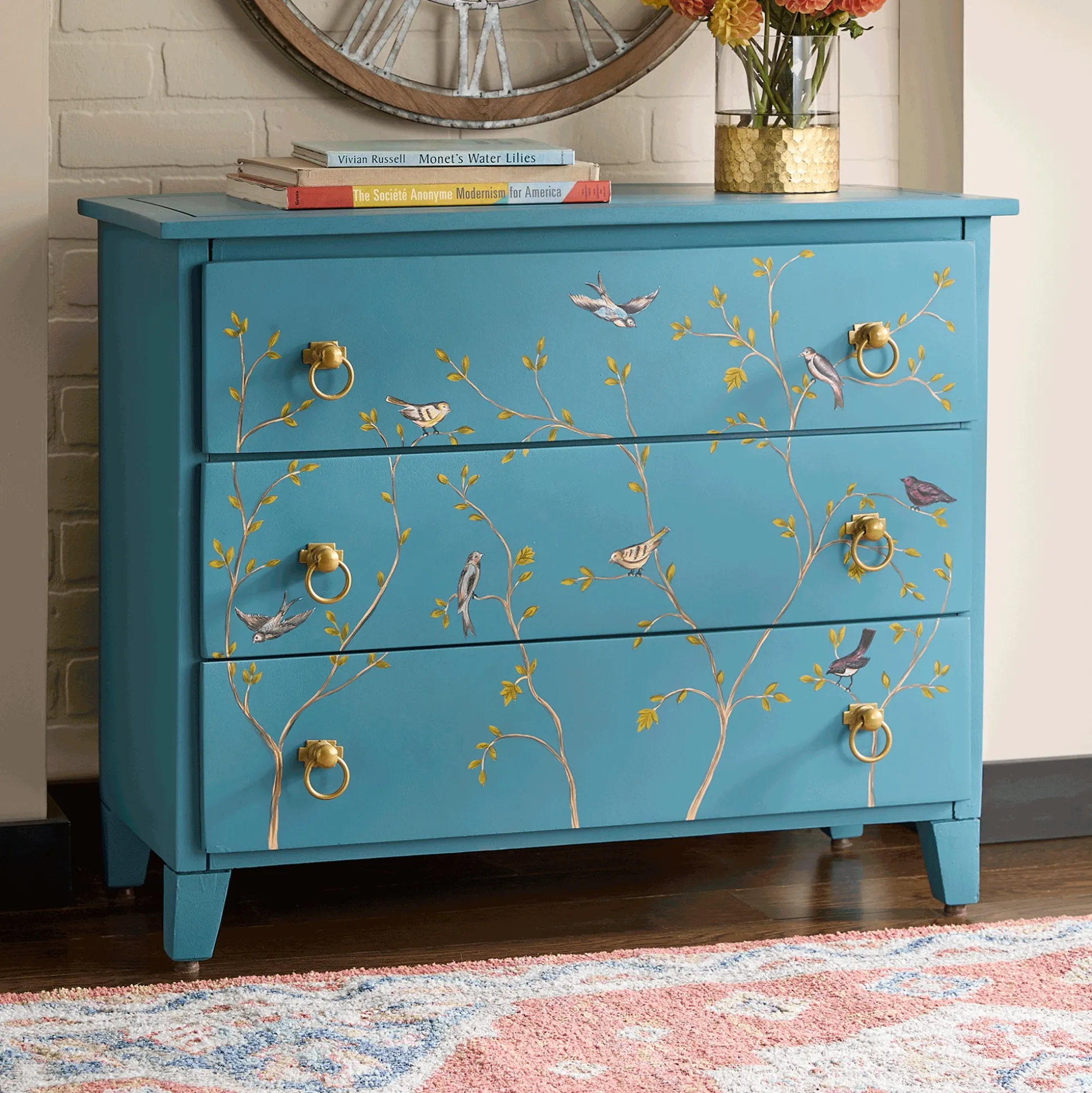 Autumn Bird Cabinet