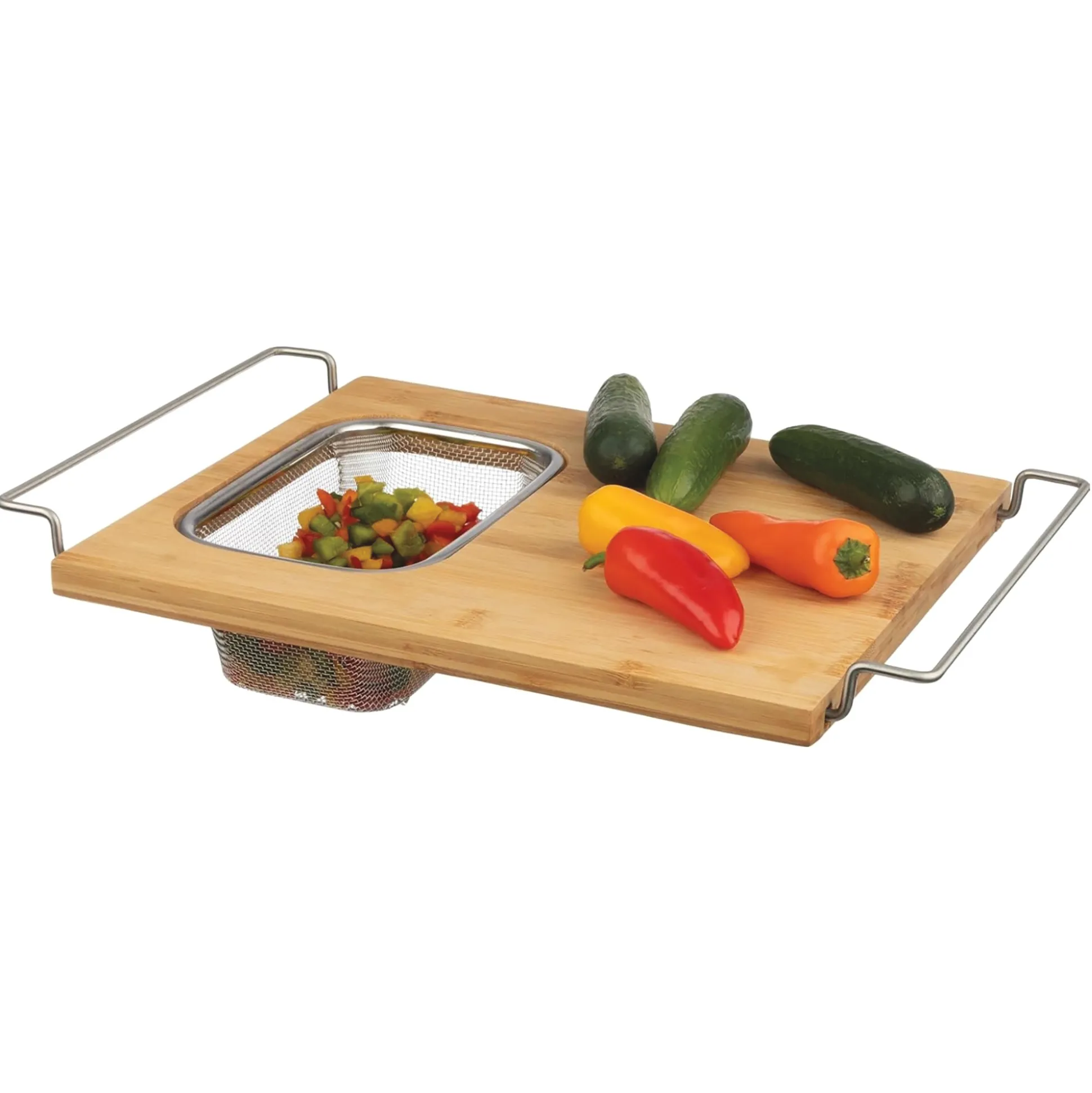 Bamboo Kitchen Sink Workstation