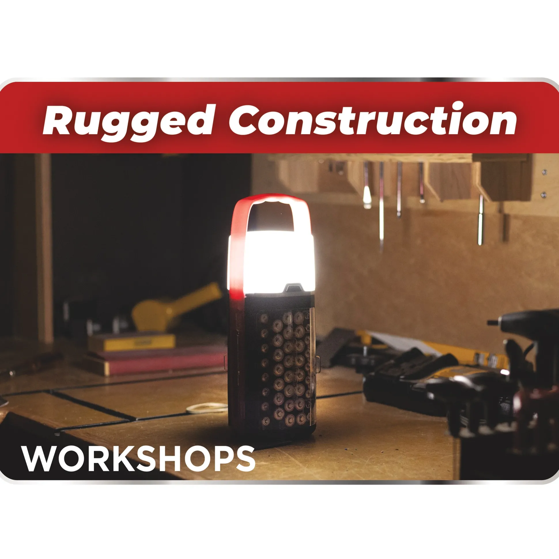Battery Daddy Lantern with Battery Case