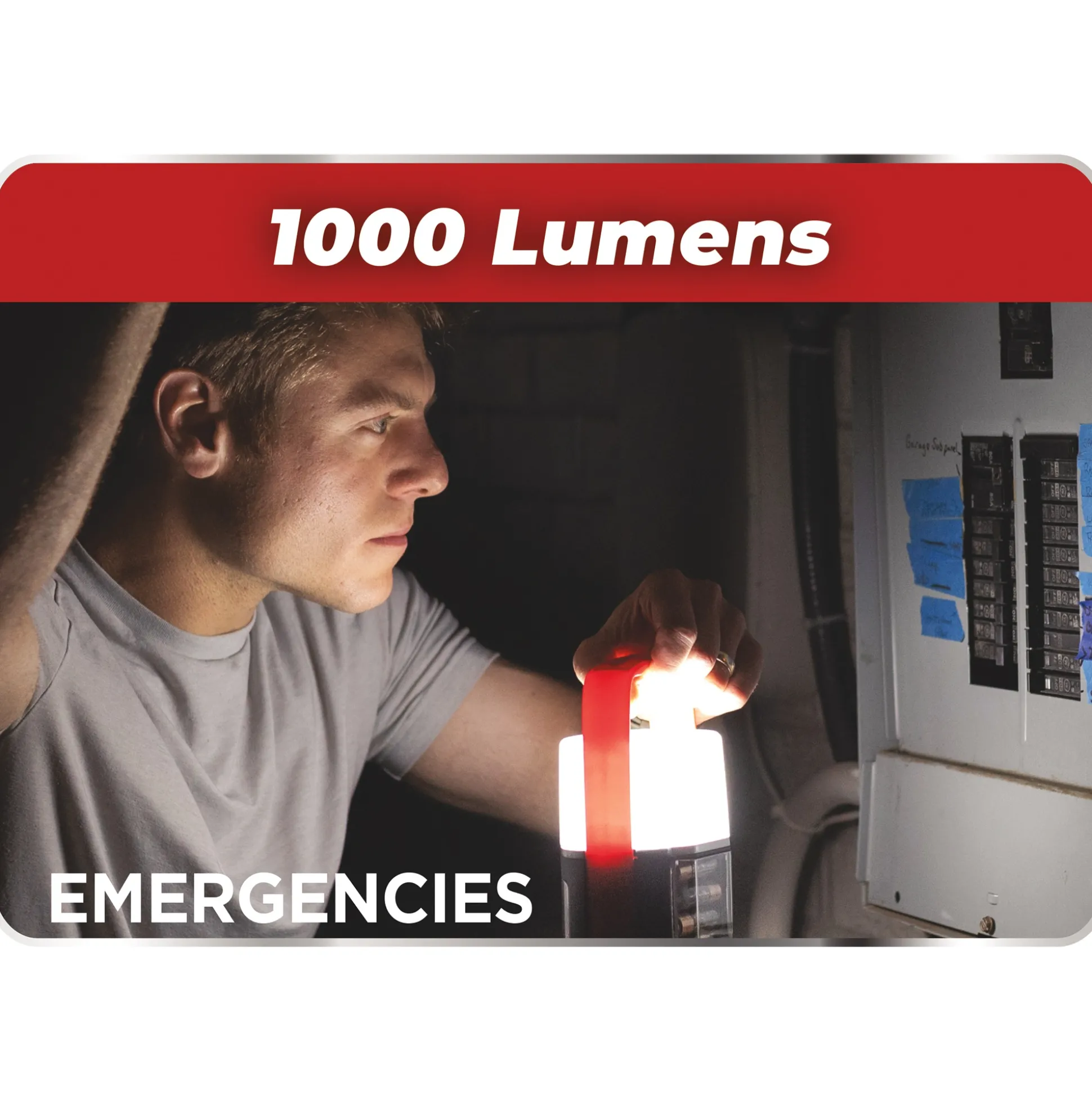 Battery Daddy Lantern with Battery Case