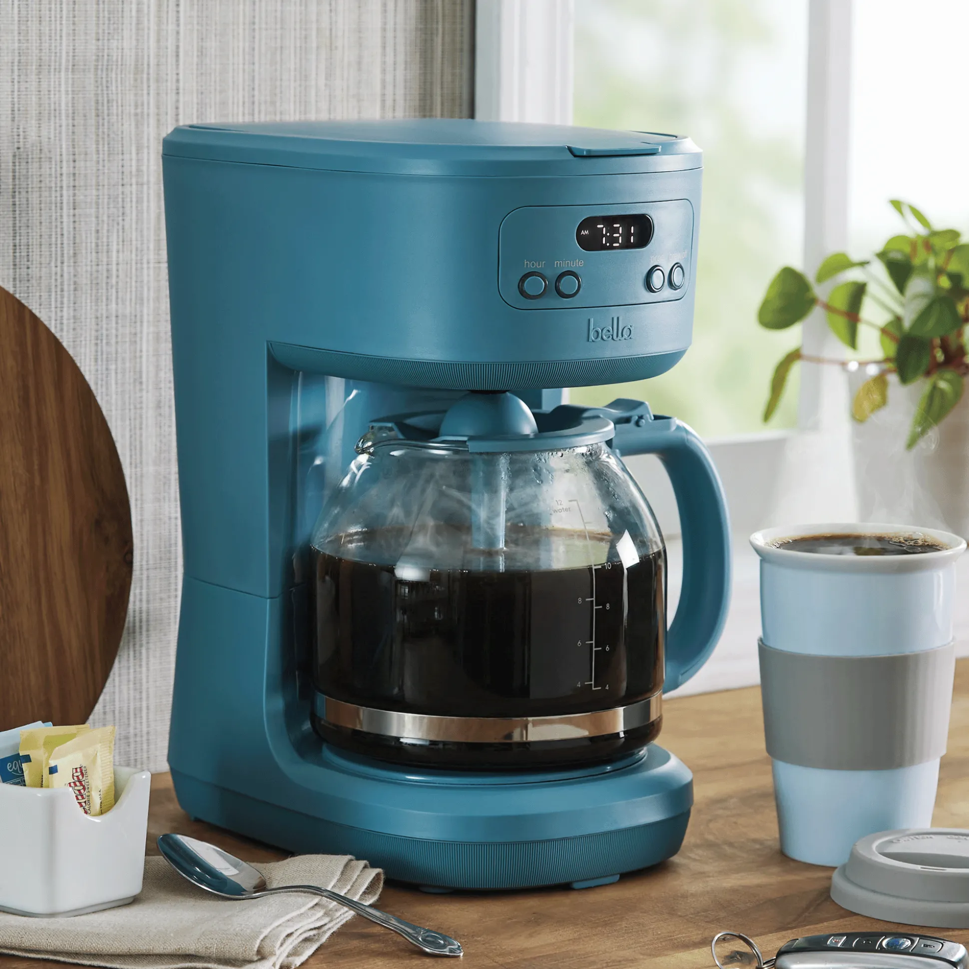Bella 12-Cup Programmable Coffee Maker