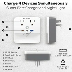 Bell+Howell Light Surge Protector