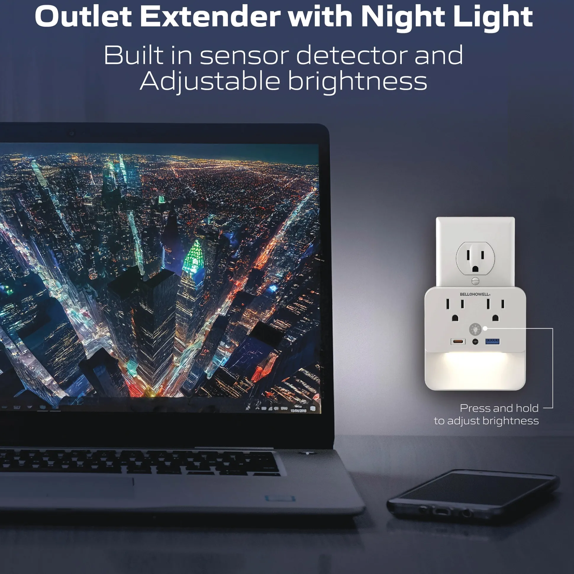 Bell+Howell Light Surge Protector