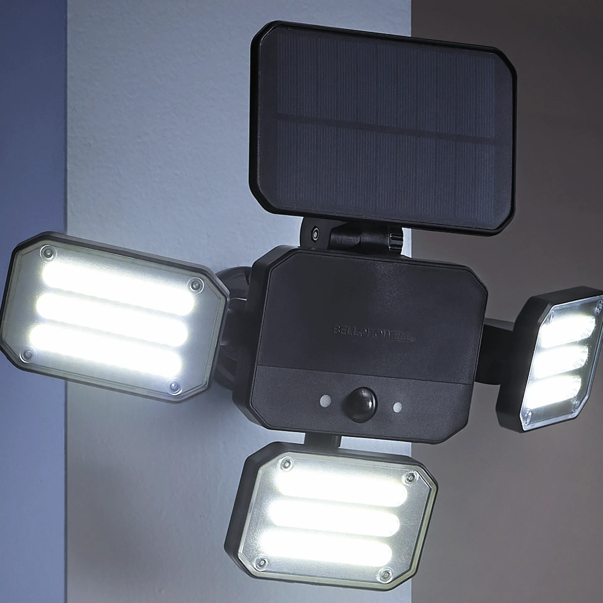 Bell+Howell Solar-Powered Bionic Floodlight