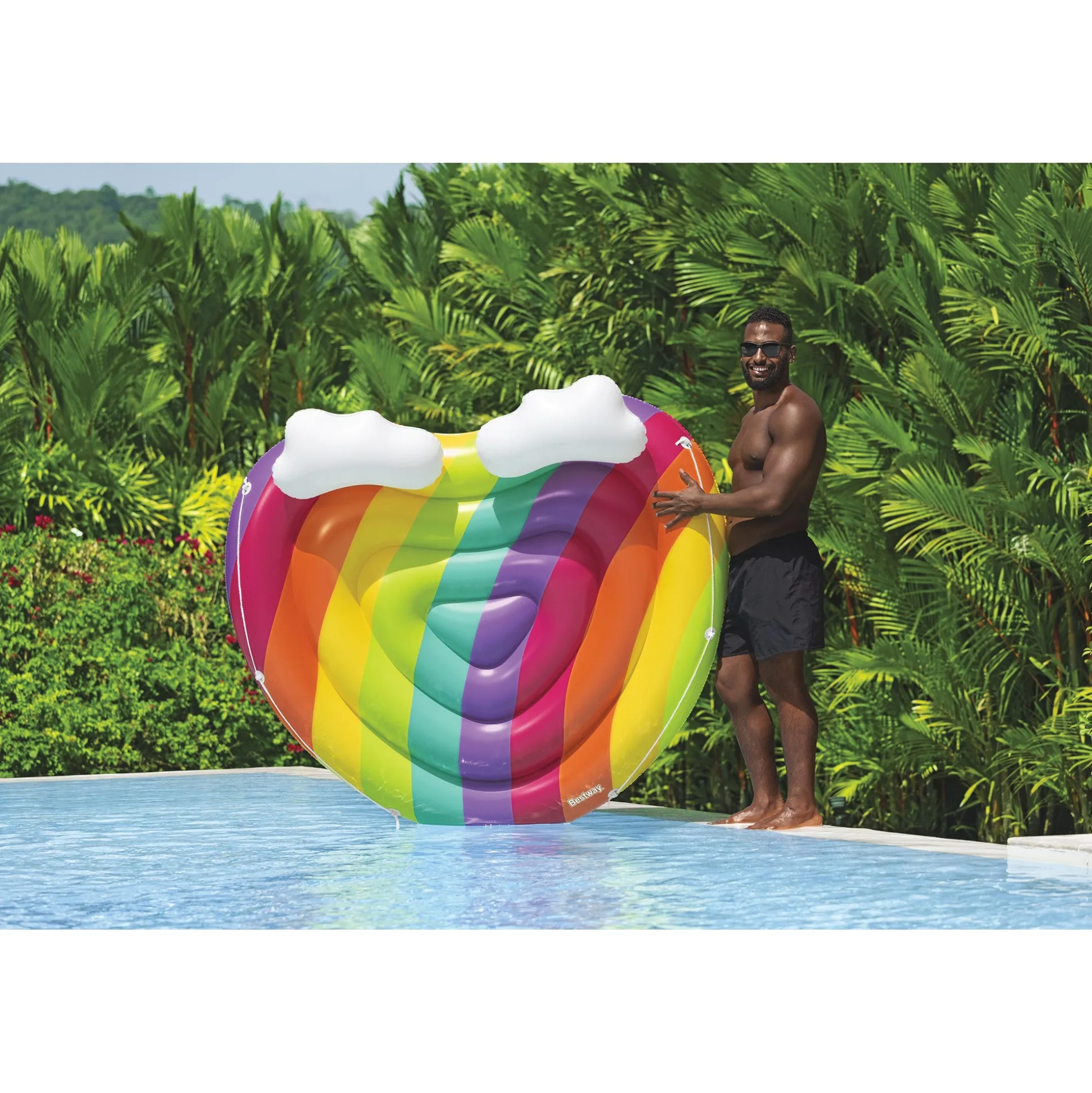 Bestway Rainbow Dreams Pool Island