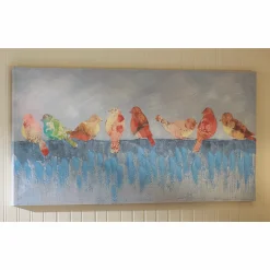 Birds on Branch Wall Art