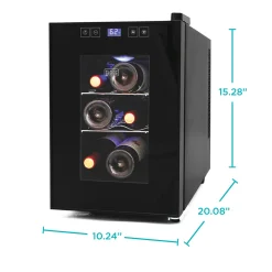 BLACK+DECKER Thermoelectric 6-Bottle Wine Cellar