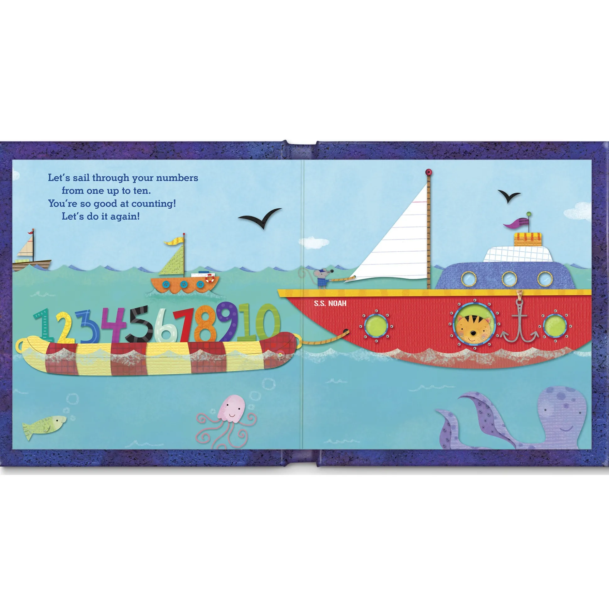 1-2-3 Blast Off With Me Personalized Board Book