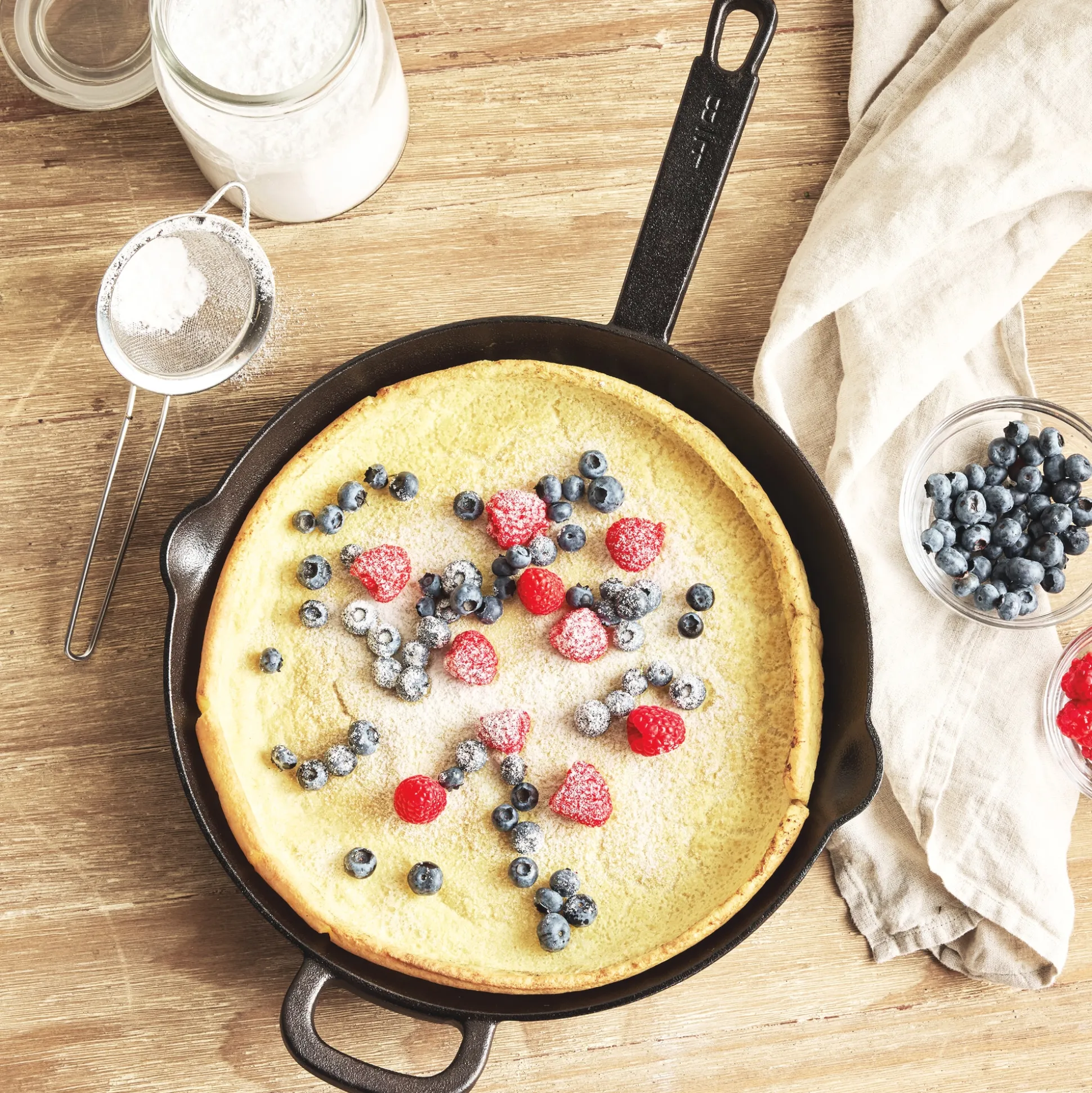 Bobby Flay by GreenPan 12" Cast Iron Fry Pan