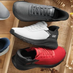 BOBS Men's Slip-Ins Squad Chaos Sneaker by Skechers