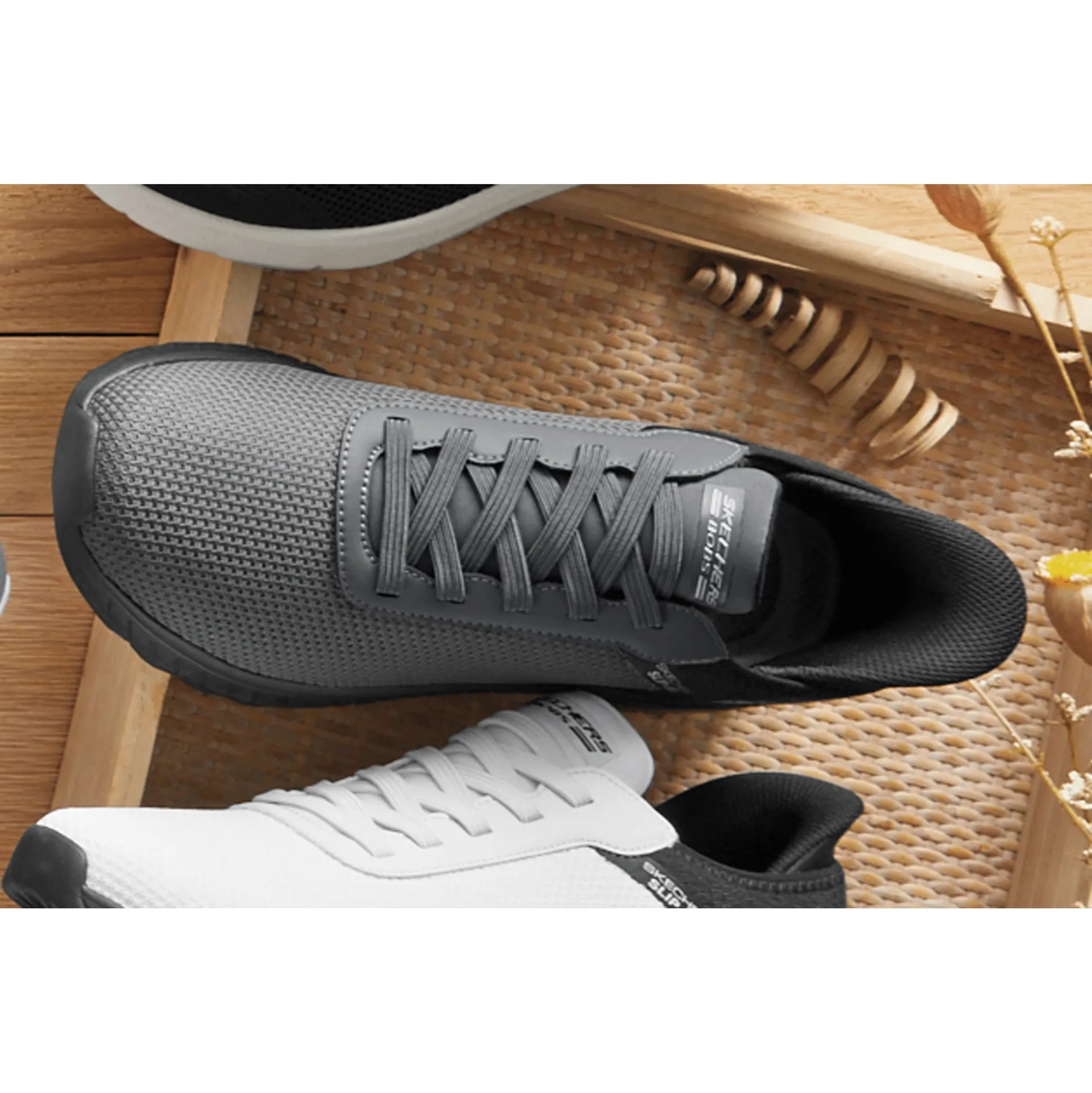 BOBS Men's Slip-Ins Squad Chaos Sneaker by Skechers