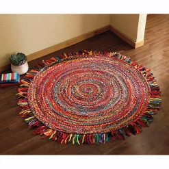 Boho Braided Rug