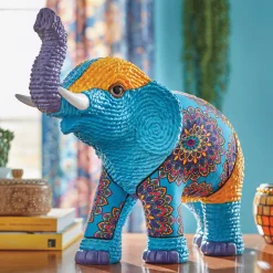 Boho Patchwork Elephant