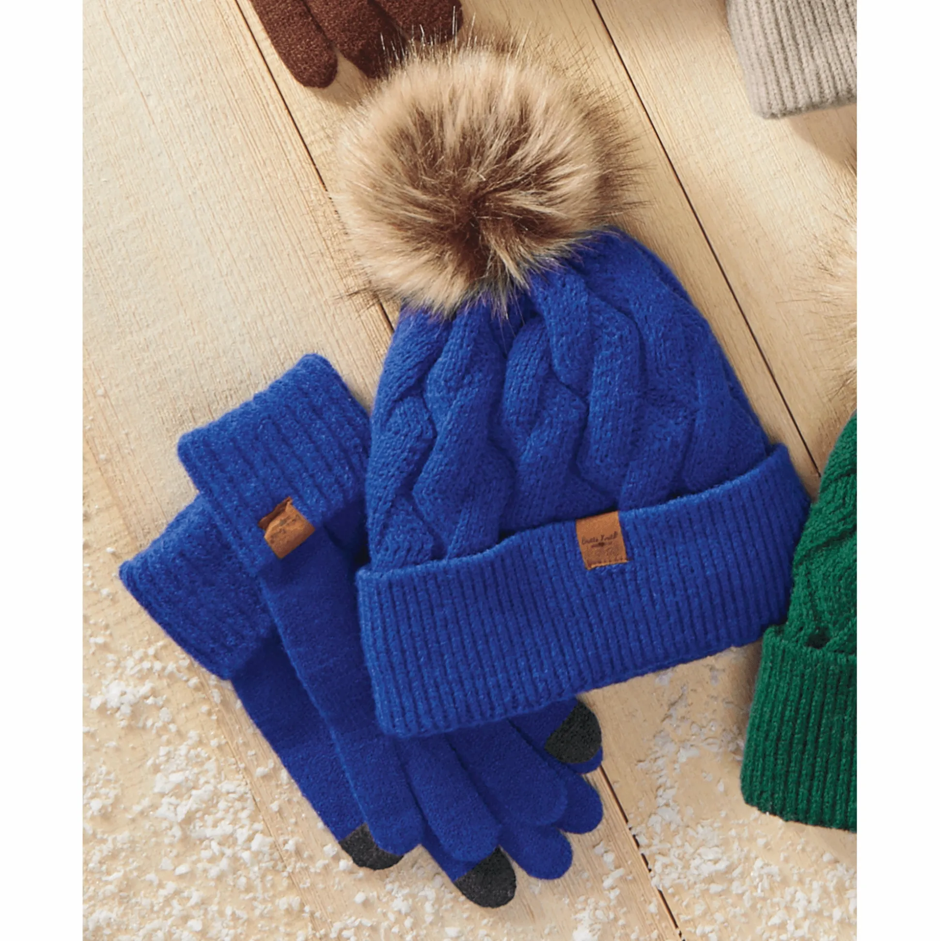 Britt's Knits Mainstay Hat and Tech Glove Set