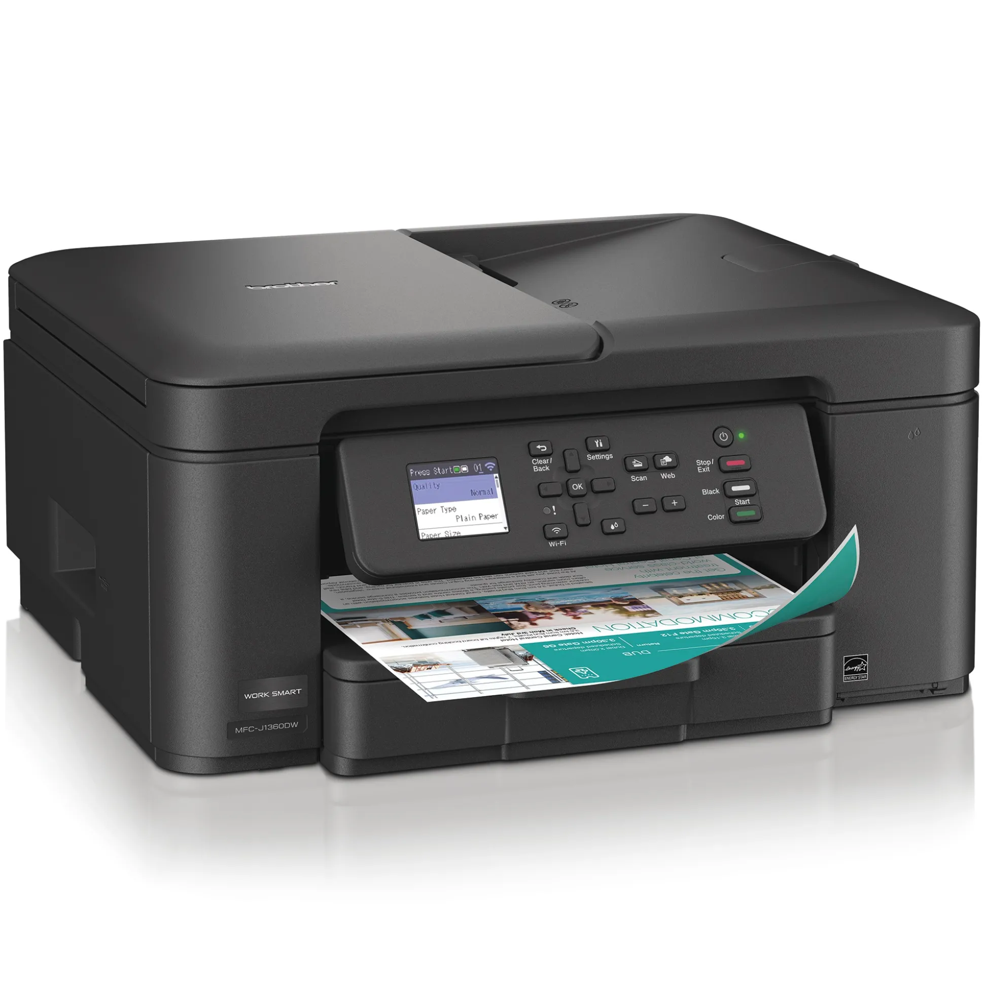 Brother Color Inkjet All-in-One Printer