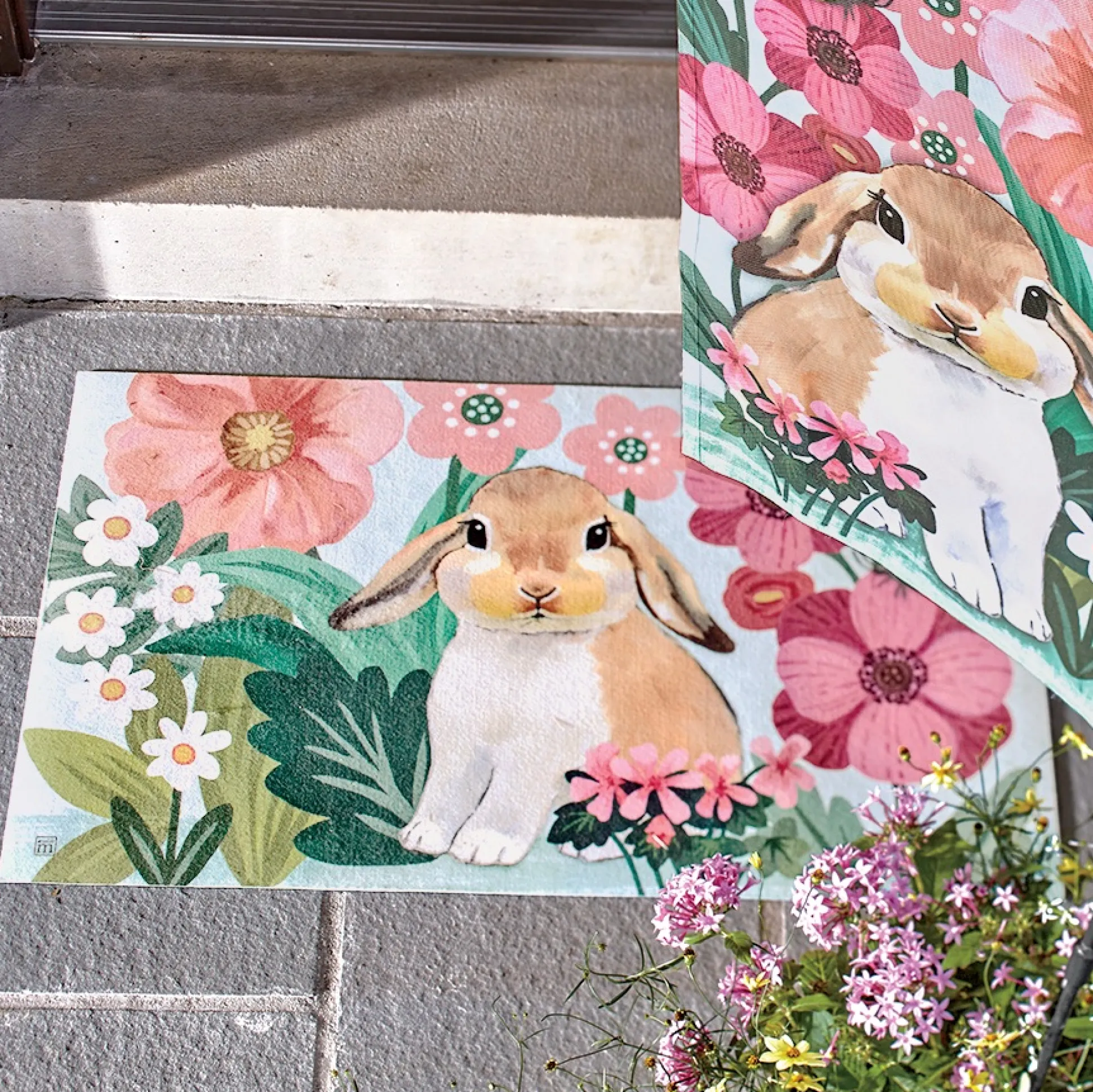 Bunny Love Flag