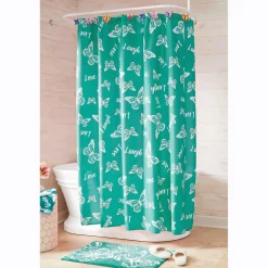 Butterfly Sentiments Shower Curtain