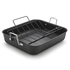 Calphalon Hard-Anodized 16" Roasting Pan with Rack