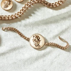 Cameo Metal Necklace, Bracelet and Earrings - Buy All and Save