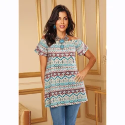 Celine Off-Shoulder Tunic