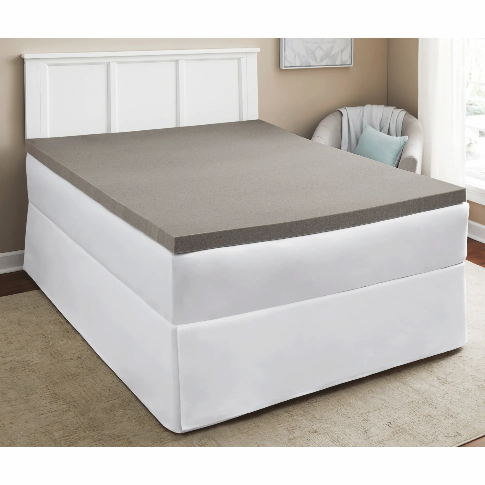 2.5" Charcoal-Infused Mattress Topper