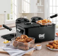 Chef Tested Double Tank Deep Fryer by Wards