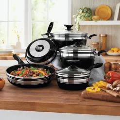 Chef Tested 8-Piece Ceramic Banded Cookware Set by Wards