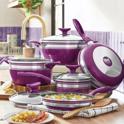 Chef Tested 8-Piece Ceramic Banded Cookware Set by Wards