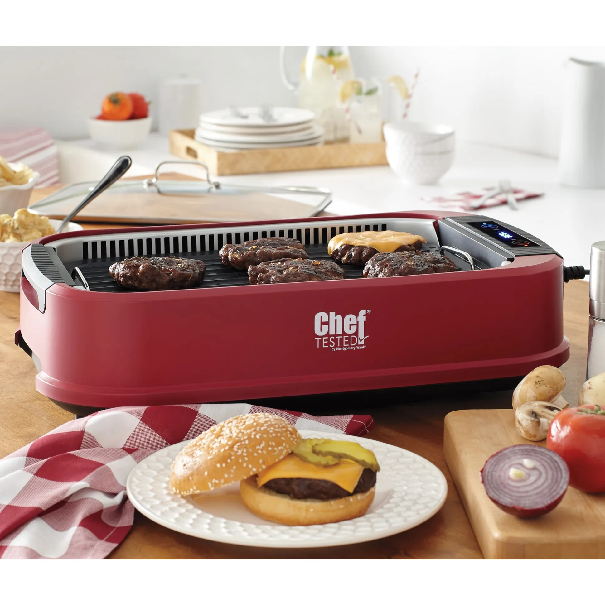 Chef Tested Smokeless Electric Indoor Grill