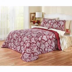 Cheryl Reversible Bedspread Set