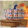 Chinoiserie Glazed Pumpkin