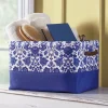 Chinoiserie Printed Tote Basket