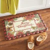 Christmas Anti-Fatigue Scalloped-Edge Mat - 18" x 30"