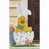 Chunky Wood Lit Chick in Easter Egg
