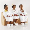 Church Pew Ladies Religious Collectible Figurine