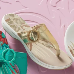 Cloudsteppers Breeze Cove Adjustable Sandal by Clarks