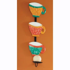 Coffee Cups Sconce