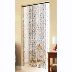 Colorful Beaded Door Curtain