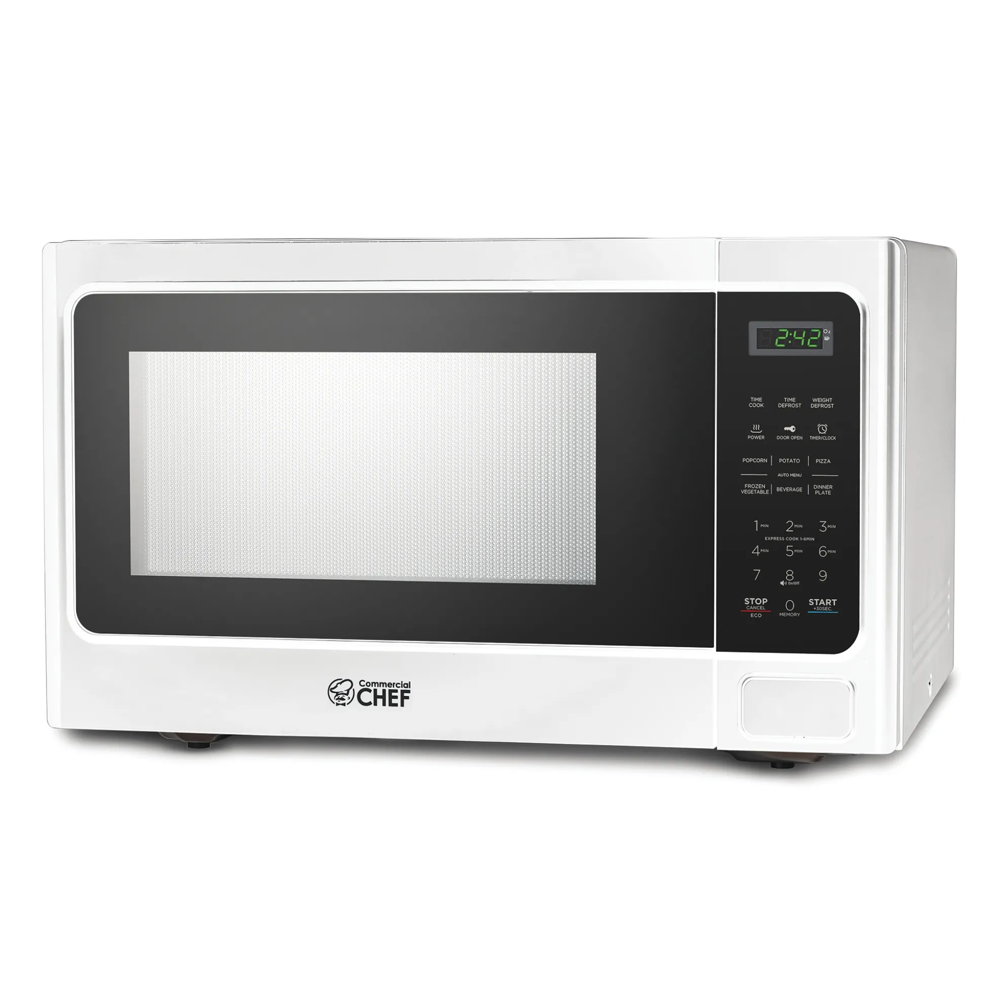 Commercial Chef 1.3 cu. ft. Counter Microwave